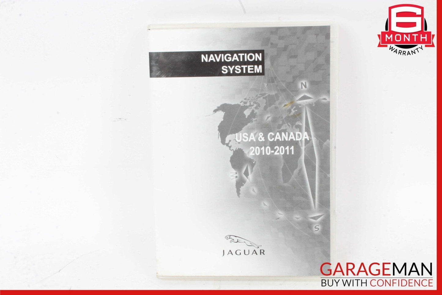 09-15 Jaguar XF Navigation System Disc DVD USA Canada 6W8310E898BG OEM