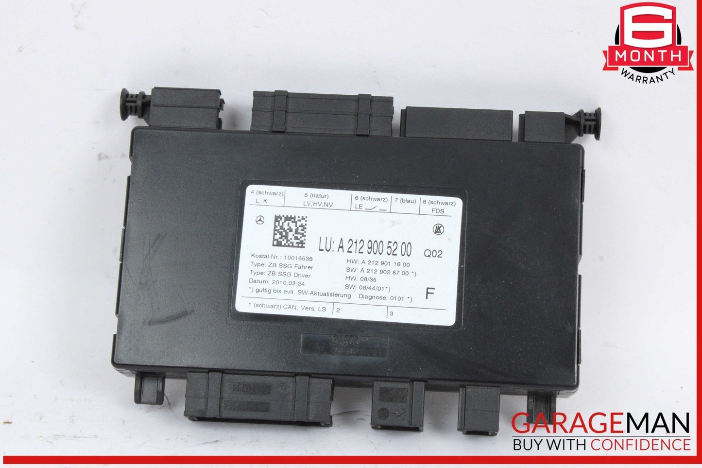 08-18 Mercedes W212 E350 C250 C300 Front Left Side Seat Control Module Unit OEM