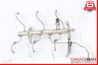 11-16 Porsche Panamera 970 3.6L V6 Fuel Injector Rail w/ Fuel Injectors OEM