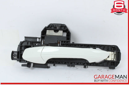 08-15 Mercedes X204 GLK350 Rear Left Driver Side Exterior Door Handle White OEM