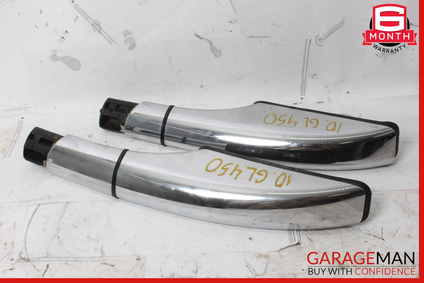 07-12 Mercedes X164 GL450 Baggage Roof Luggage Rack Rail Cover Caps Set