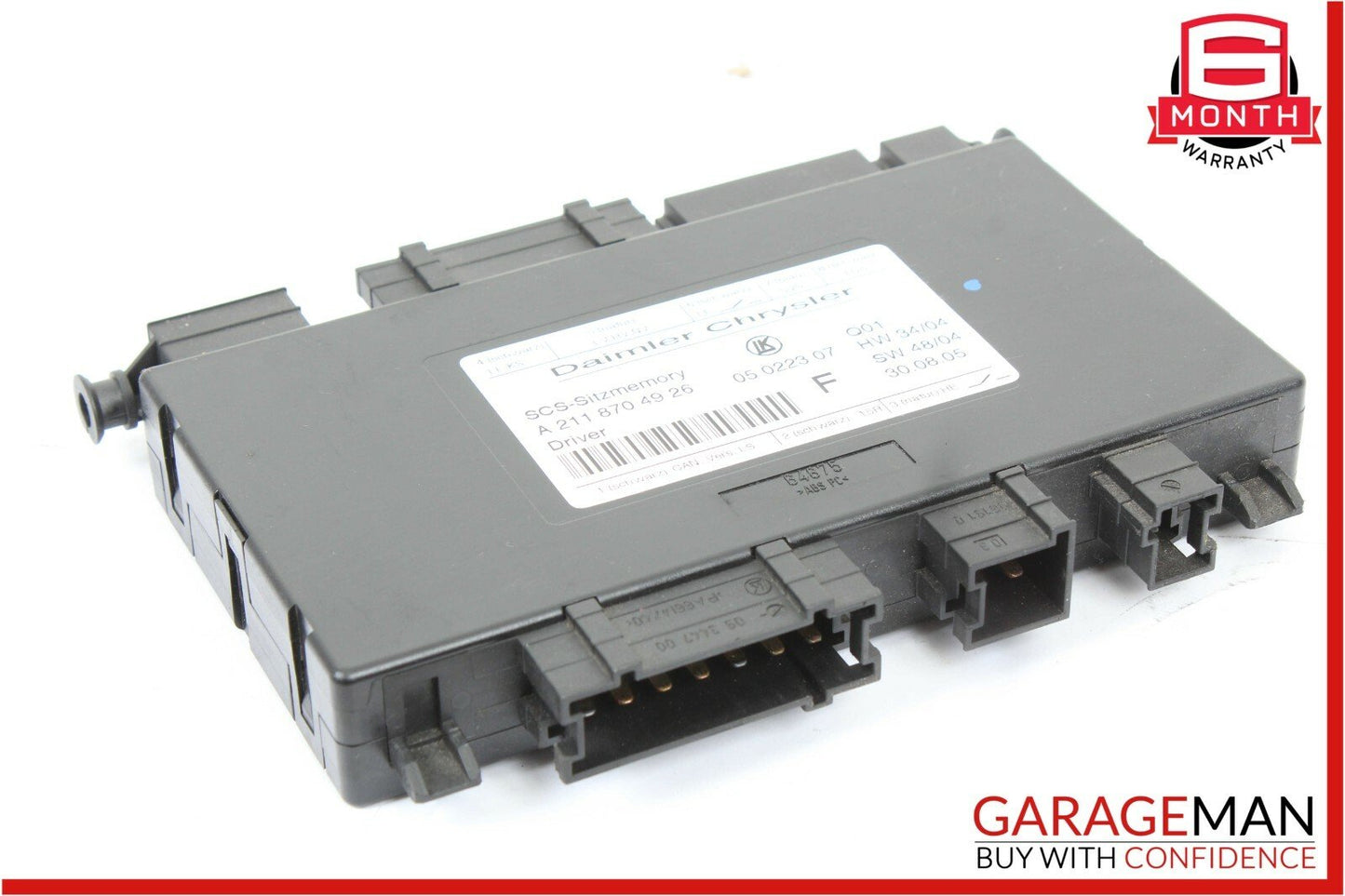 03-11 Mercedes ML350 E350 GL550 CLS500 Front Left Side Seat Control Module Unit