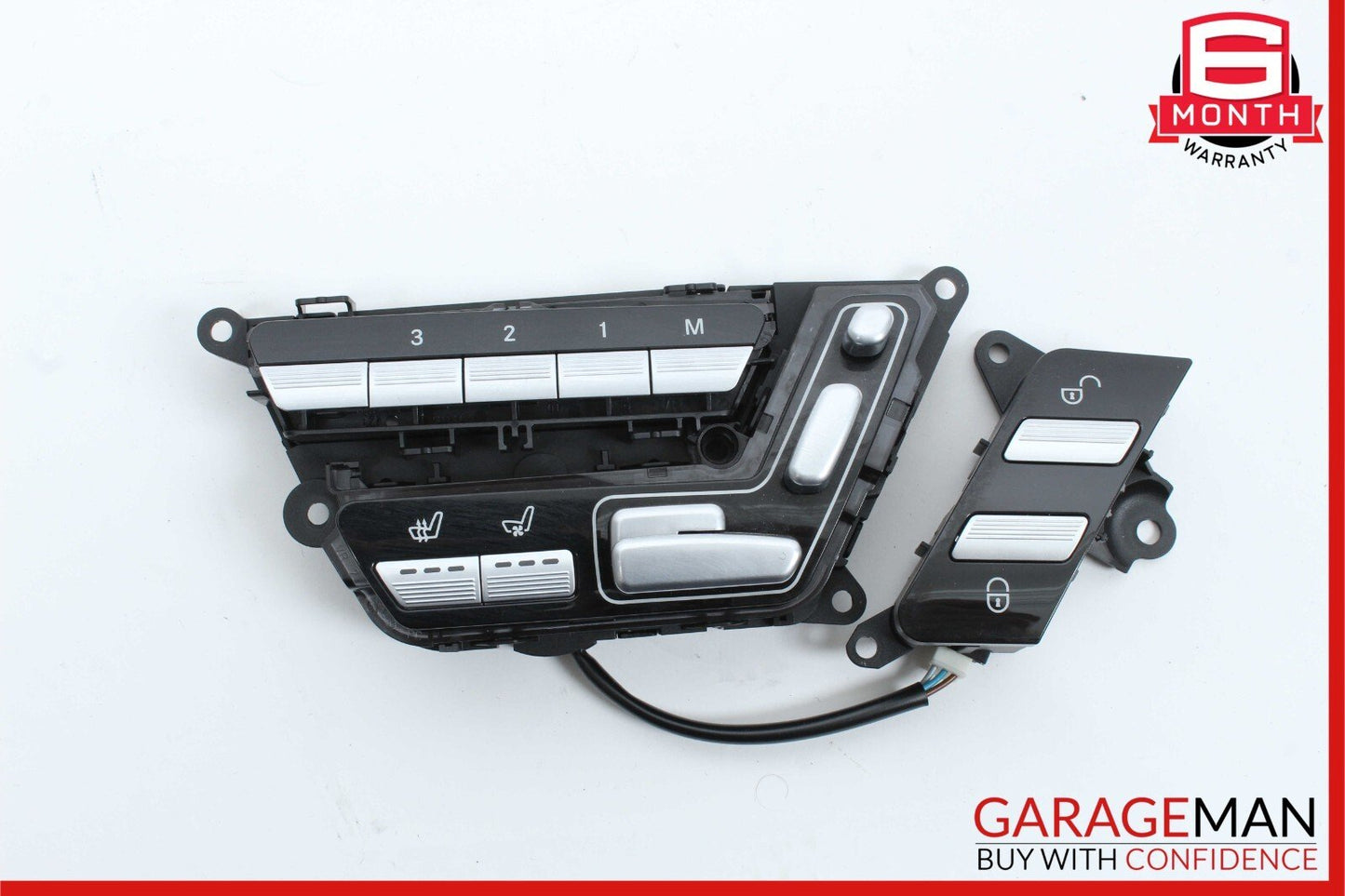 07-13 Mercedes W221 S400 S550 CL600 Front Right Side Seat Control Switch Set OEM