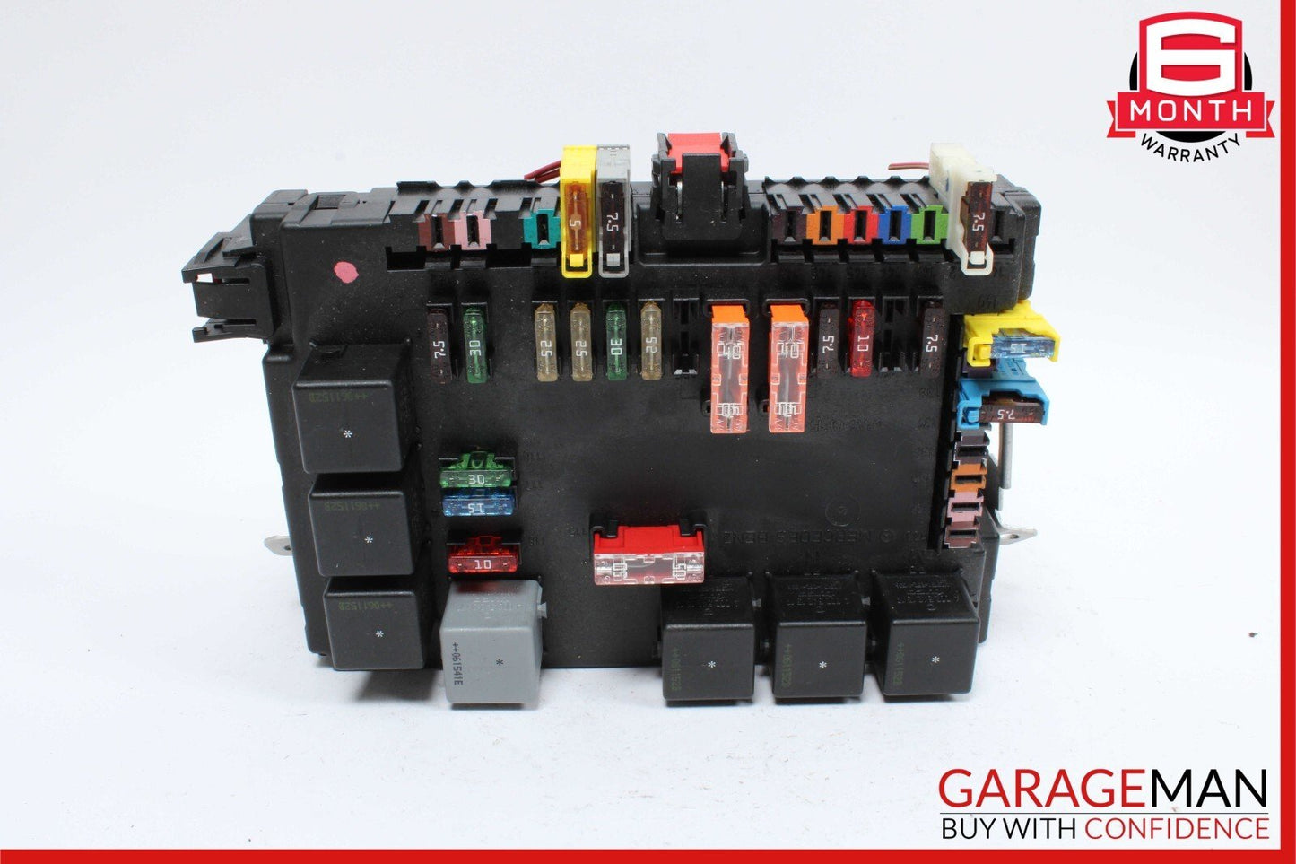 07-09 Mercedes W221 S550 CL550 Rear Trunk Relay Junction Fuse Box 2215450801 OEM