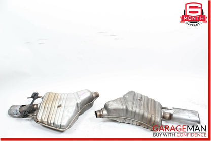 07-09 Mercedes W221 S550 AMG Sport Rear Right & Left Exhaust Muffler Tips Set