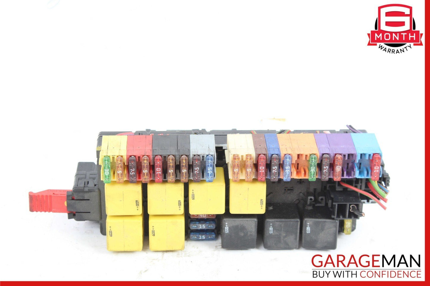 03-12 Mercedes R230 SL600 SL63 AMG Front Left SAM Fuse Box Control Module Assy