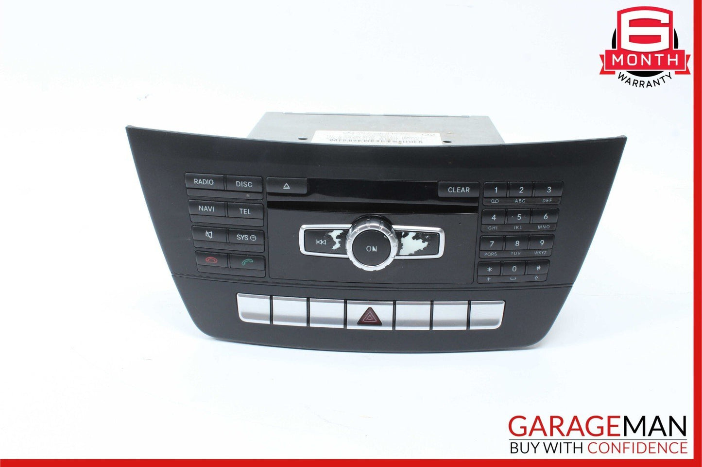 12-14 Mercedes W204 C250 C300 Navigation Comand Head Unit DVD CD Radio Audio OEM