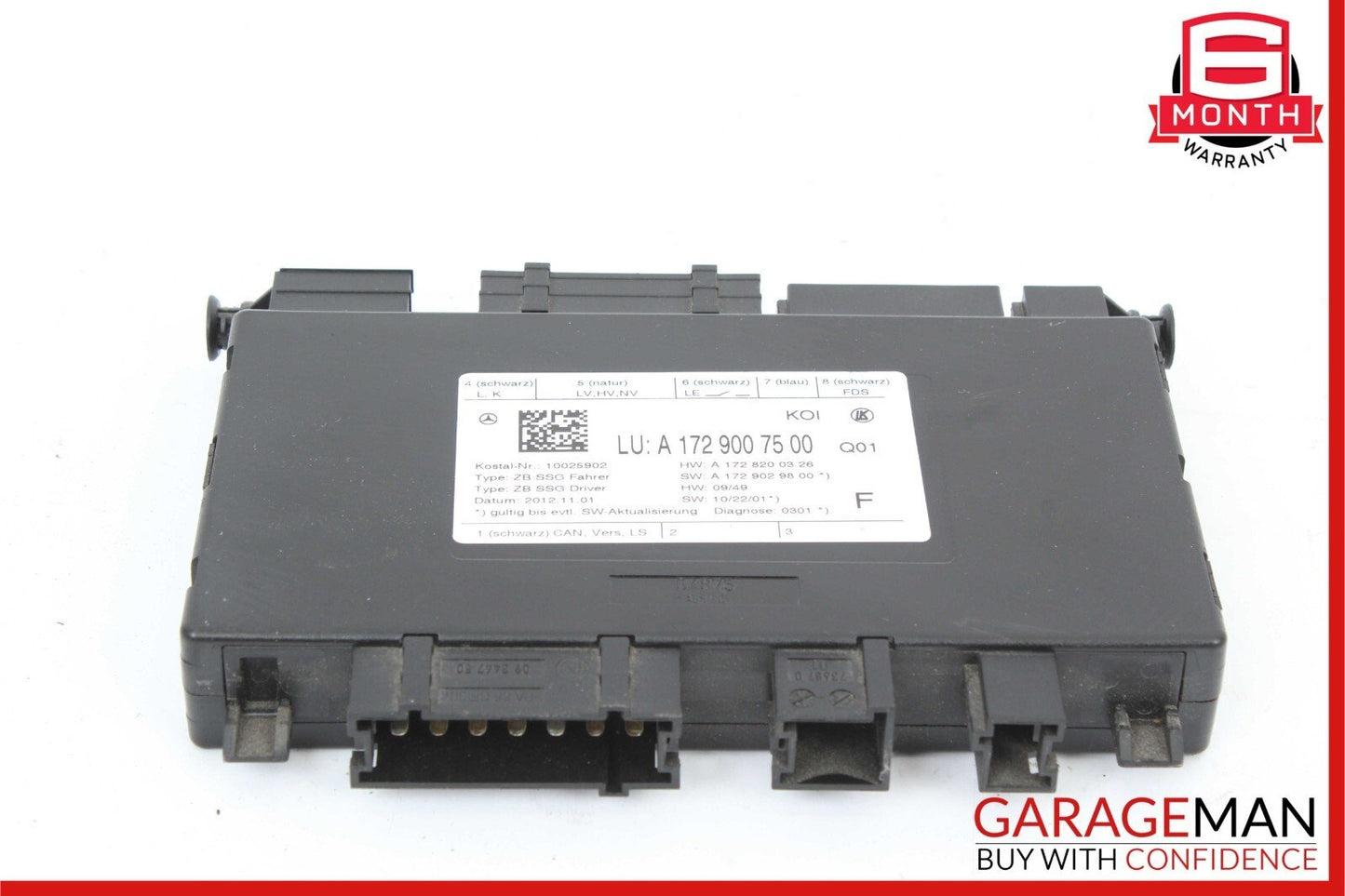 08-20 Mercedes E400 E350 CLS400 C300 Front Right Side Seat Control Module Unit