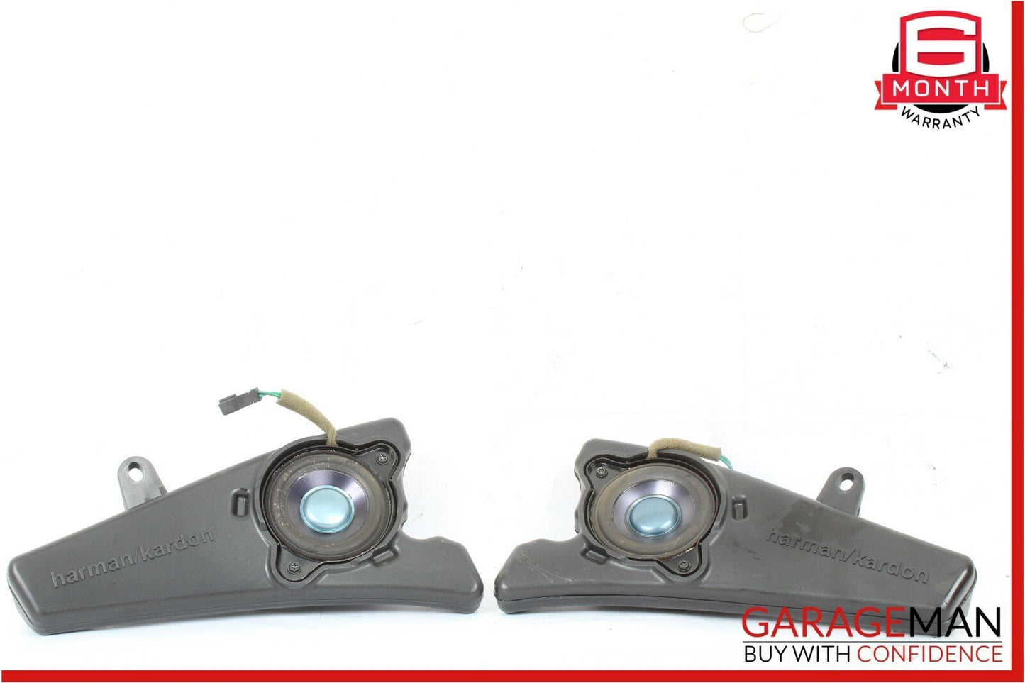 06-13 Mercedes W251 R320 R500 Rear Left & Right Side Quarter Sound Speakers Set