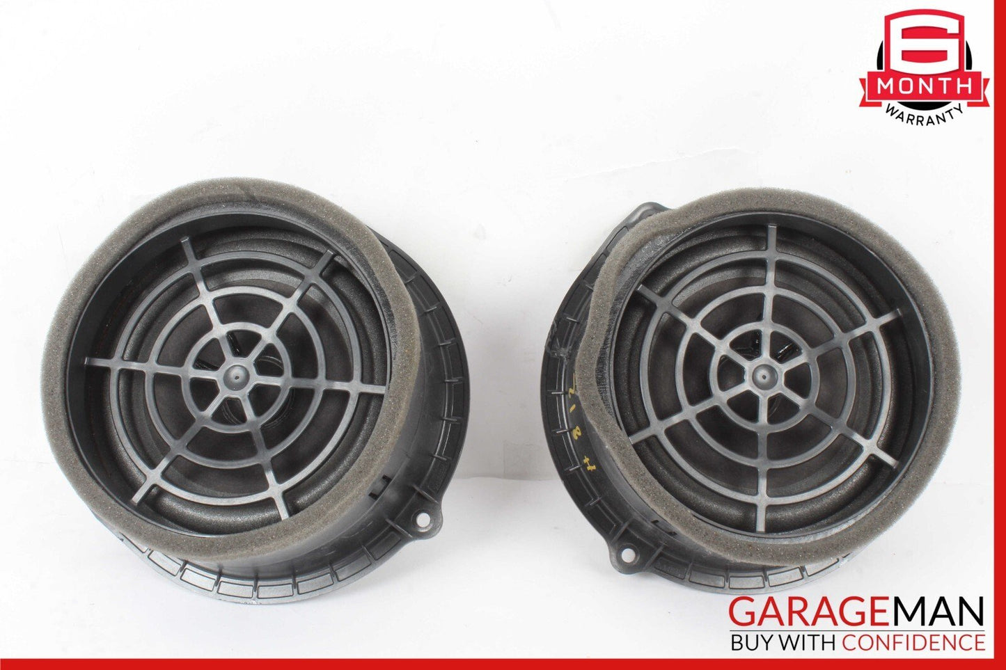 11-18 Audi A8 Rear Door Speaker/Woofer Left and Right Set of 2 4H0035411A