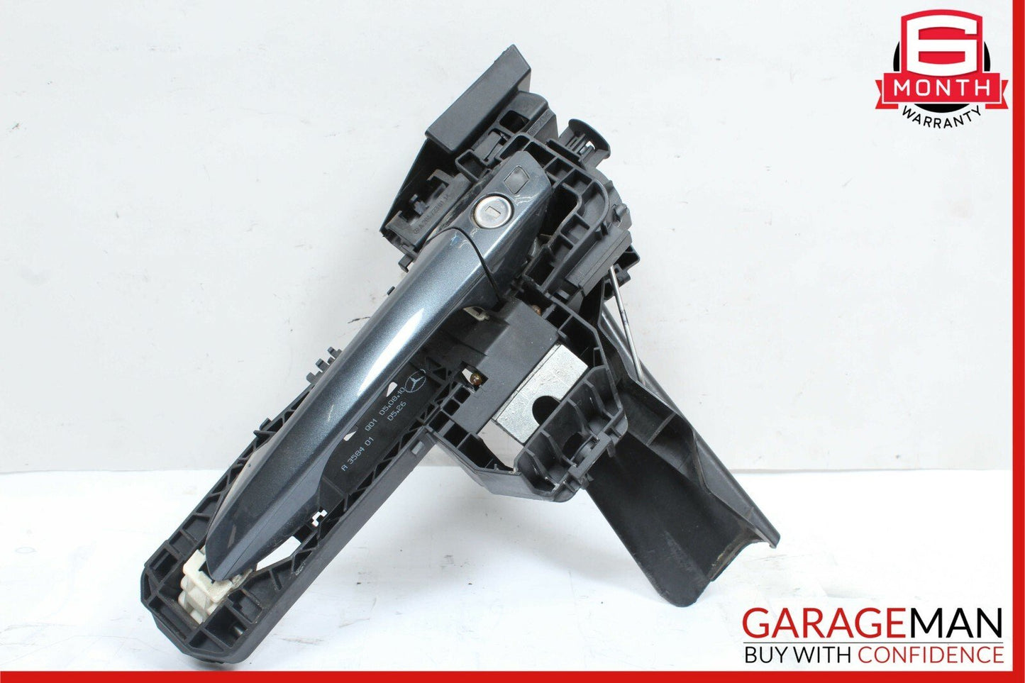 08-14 Mercedes W204 C250 C300 Front Left Side Exterior Door Handle Tenorite Gray