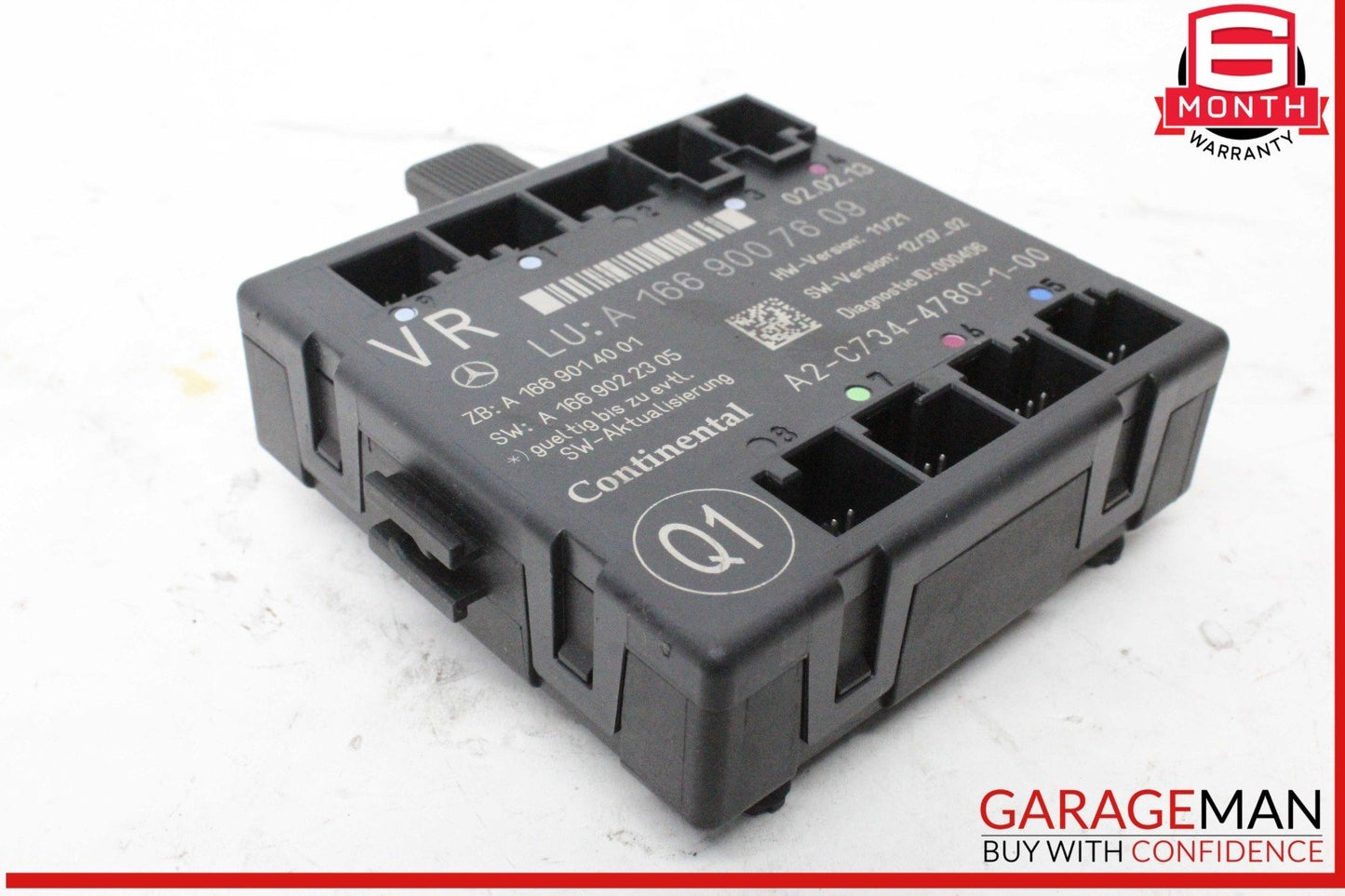 12-20 Mercedes X166 GL450 CLA45 AMG Front Right Side Door Control Module OEM