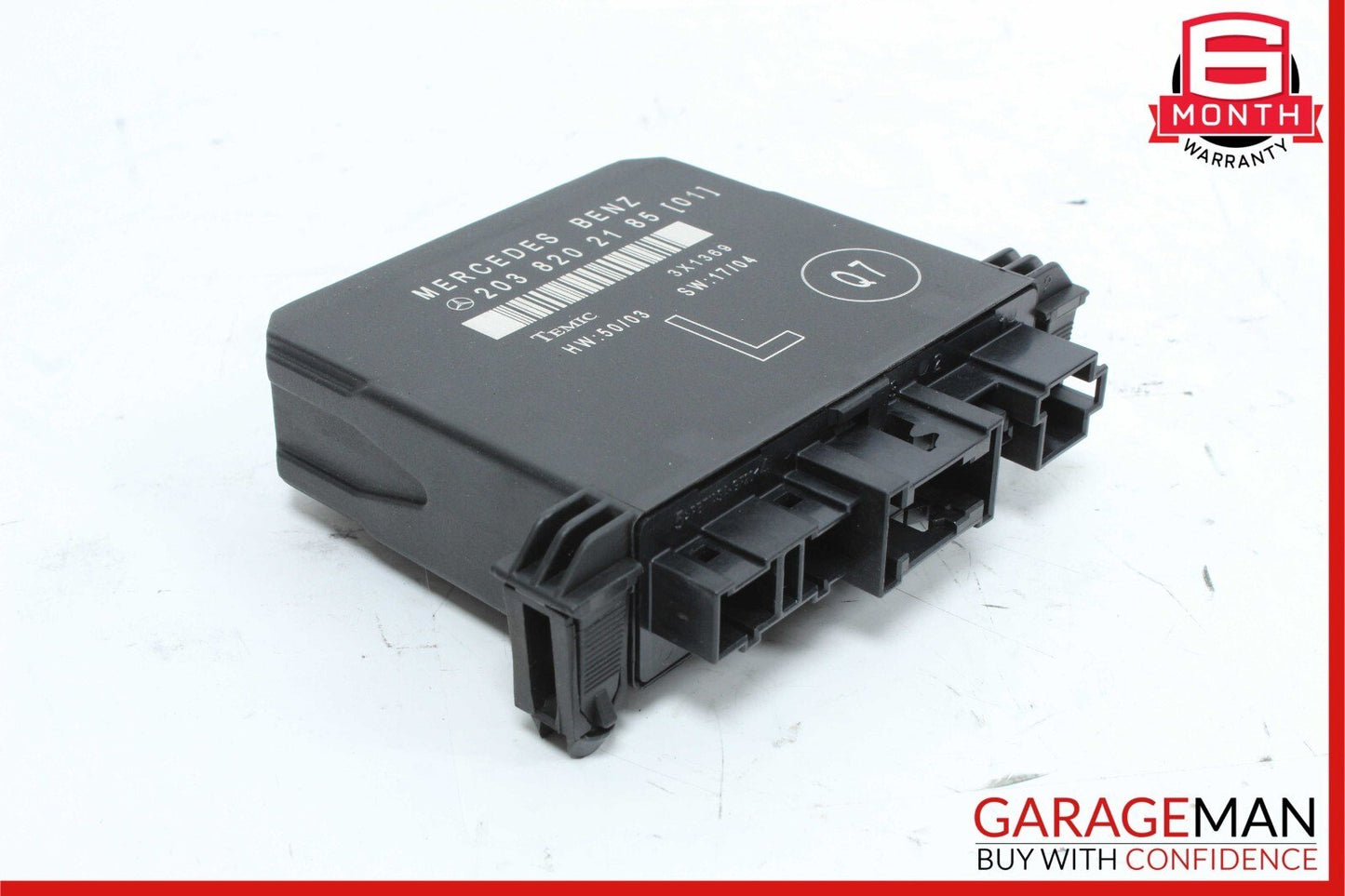 01-07 Mercedes W203 C230 C320 Rear Left Door Control Module Unit 2038202185 OEM