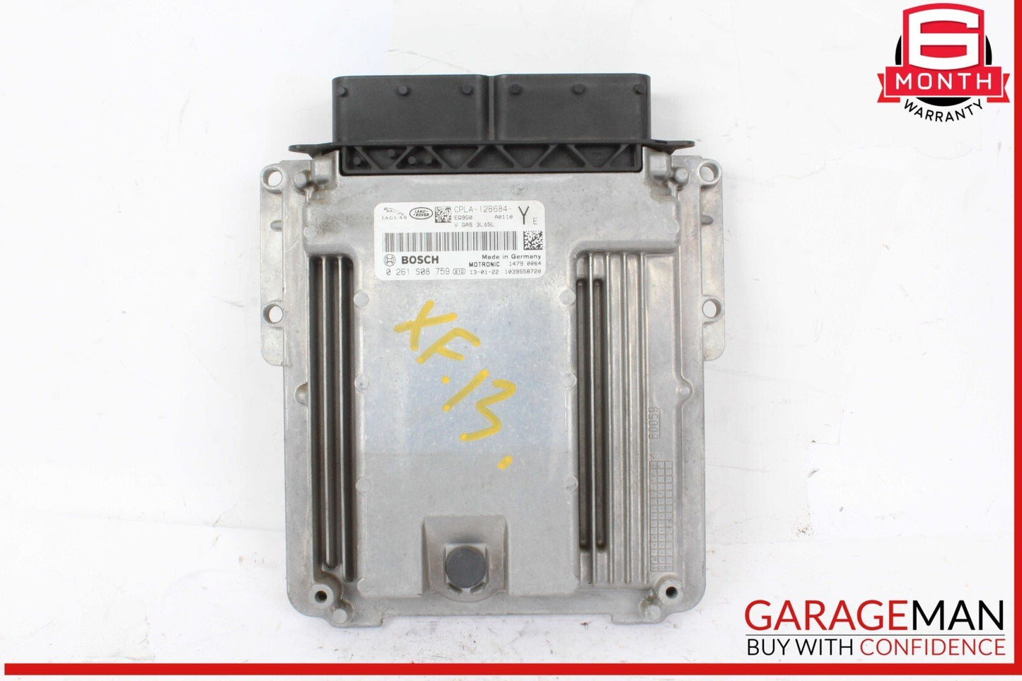 11-21 Jaguar XF F-Type ECM ECU Engine Control Module Computer OEM
