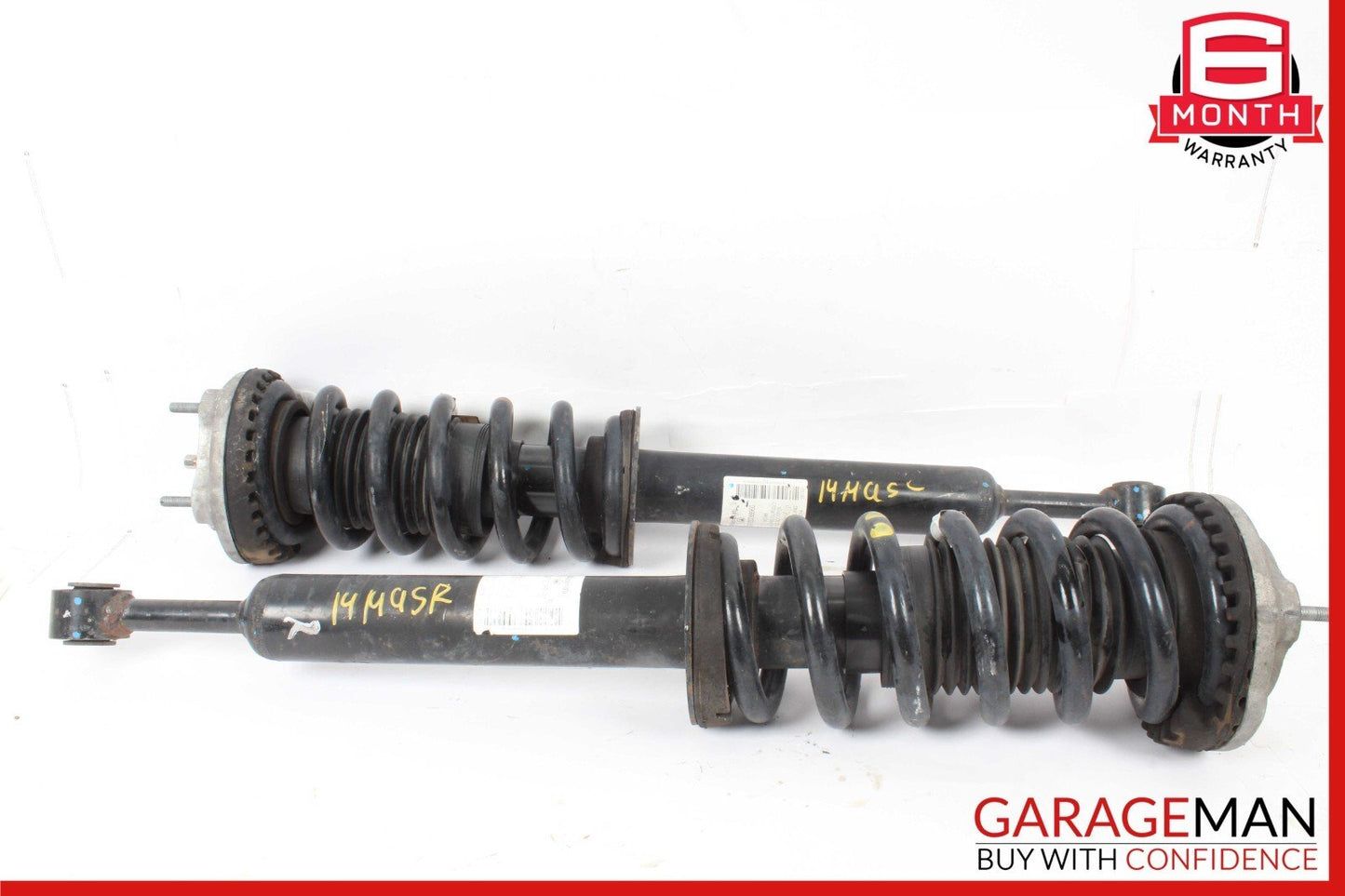 14-19 Maserati Ghibli Front Right and Left Side Shock Absorber Spring Struts Set