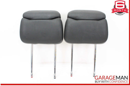 11-18 Audi A8 S8 Front Left and Front Right Side Head Rest Headrest Black OEM