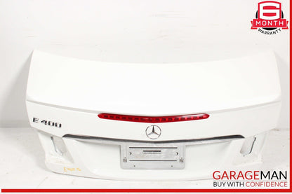 10-17 Mercedes W207 E400 E350 E550 Coupe Trunk Lid Deck Shell Panel Assembly OEM