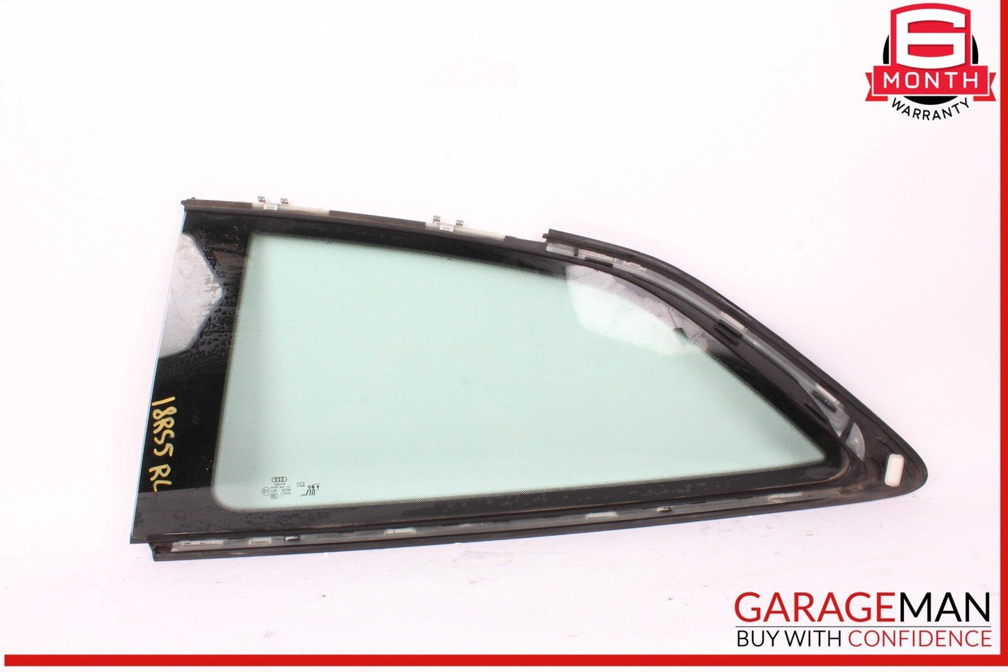 18-23 Audi RS5 S5 Rear Left Driver Side Quarter Window Glass OEM