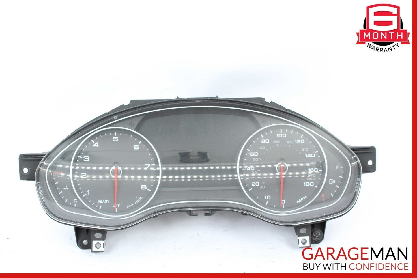 16-17 Audi A6 Speedometer Odometer Instrument Cluster Gauge 4G8920986P OEM