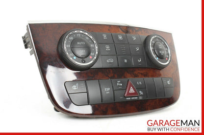 10-13 Mercedes W251 R350 Center Dash AC A/C Heater Temperature Switch Trim Panel