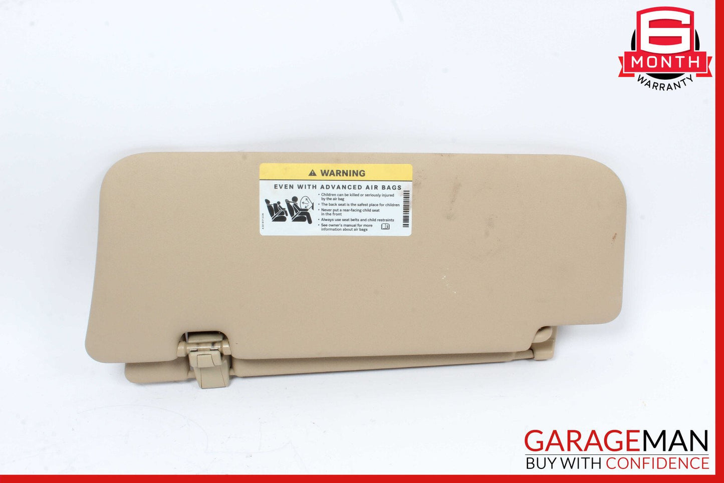 06-12 Mercedes W164 ML500 Front Right Side Sun Visor Sunvisor Shade OEM
