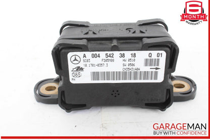 06-09 Mercedes W164 ML500 ML350 R350 Yaw Turn Rate Sensor Module Unit 0045423818