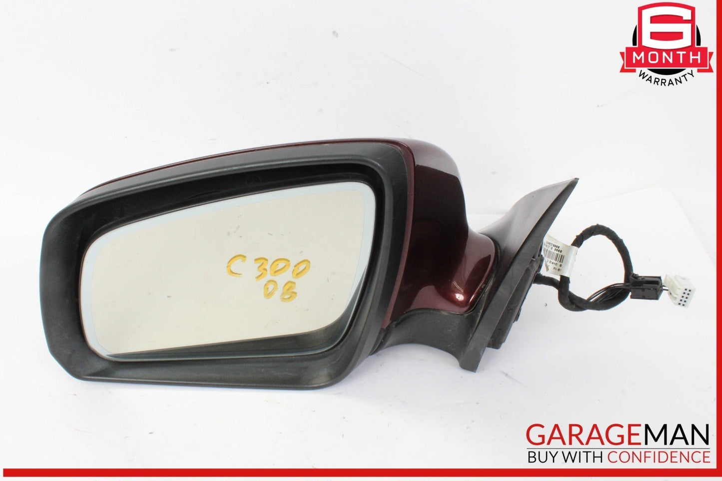 08-09 Mercedes W204 C300 C350 Front Left Side Mirror Door Rear View OEM