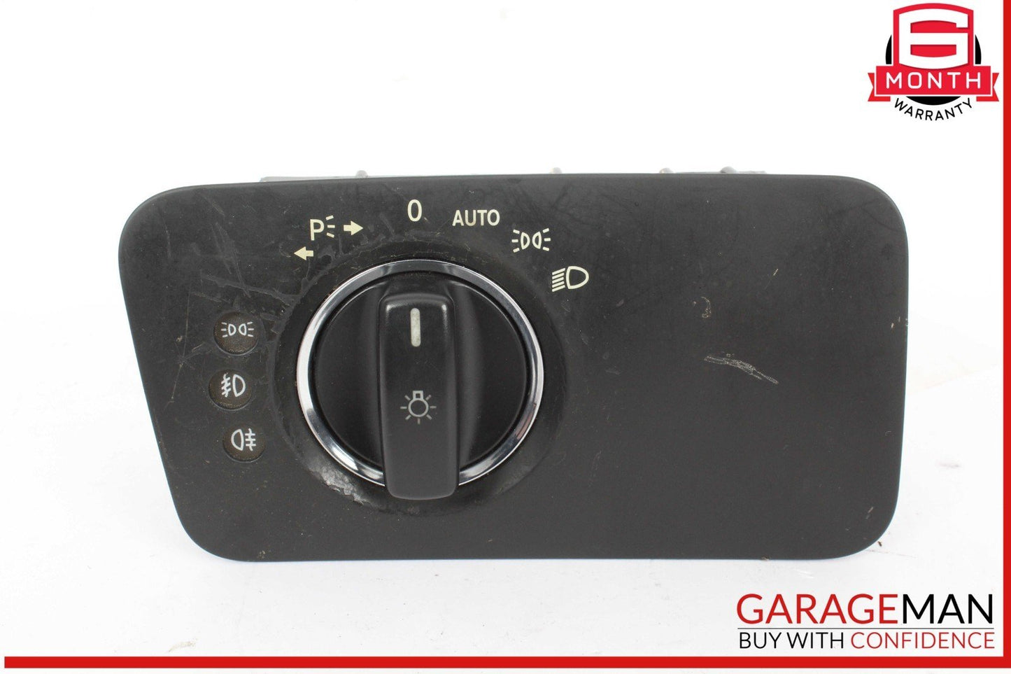 06-11 Mercedes W219 CLS550 Headlight Control Switch Black 2195450704 OEM