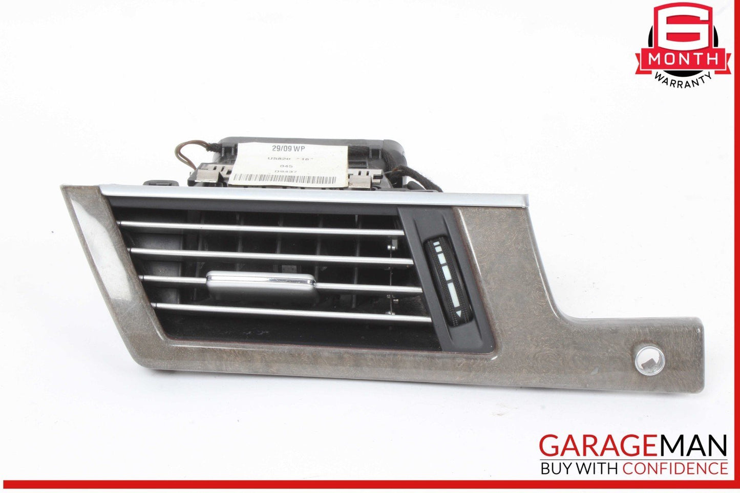 10-13 Mercedes W212 E350 Dashboard Dash AC A/C Air Vent LeftÂ Trim 2128300154 OEM