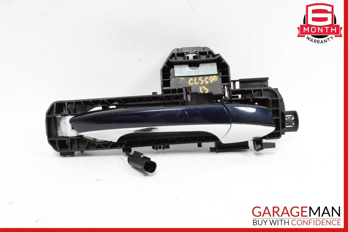 12-14 Mercedes W218 CLS500 C300 Right Side Exterior Door Handle Keyless Go Blue