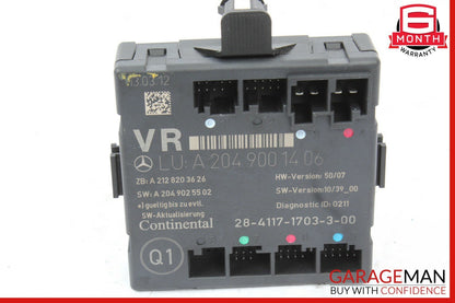 12-15 Mercedes W204 C250 C350 Coupe Front Right Side Door Control Module Unit