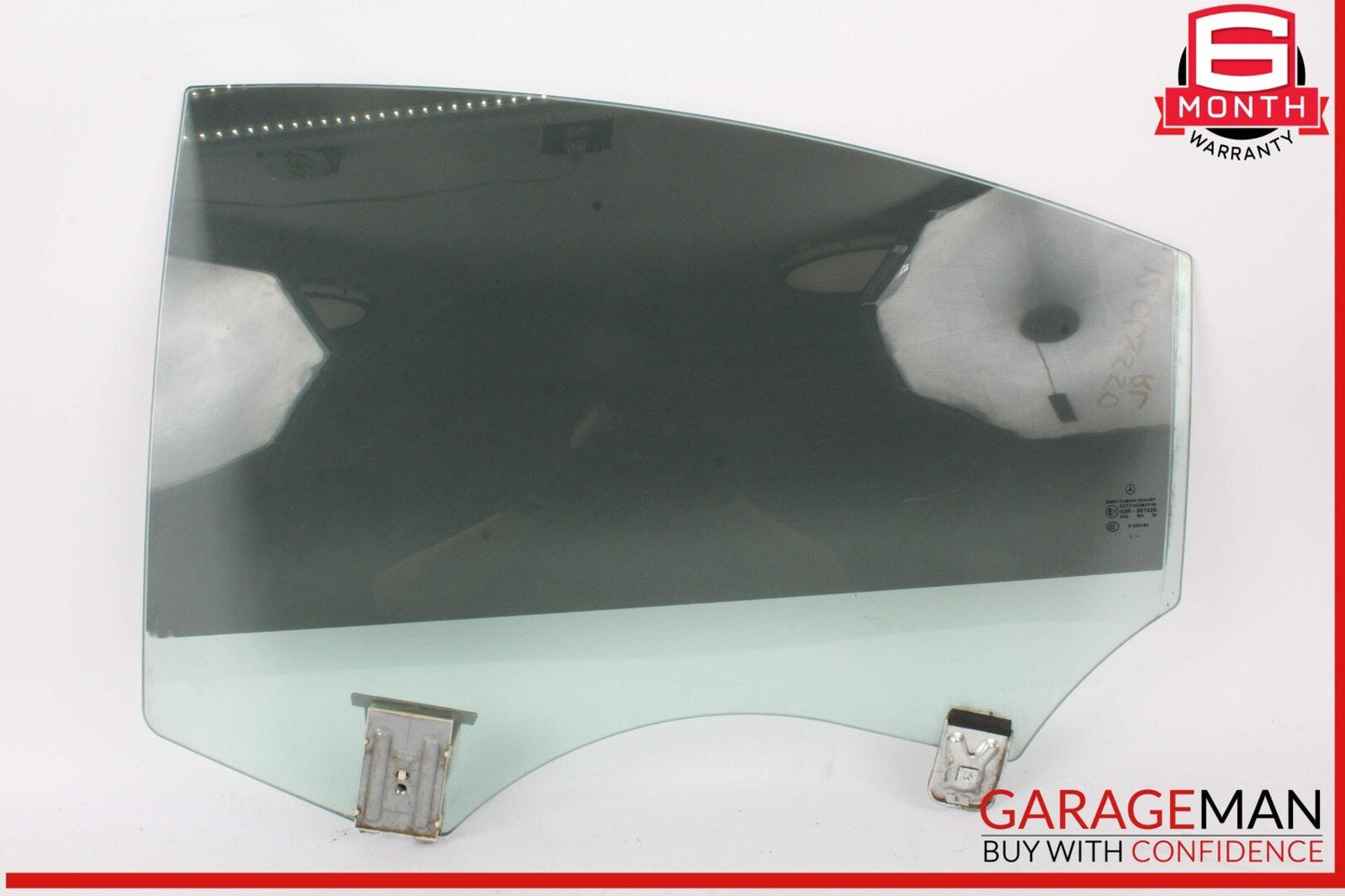 12-18 Mercedes W218 CLS550 CLS63 AMG Rear Left Driver Side Door Window Glass OEM