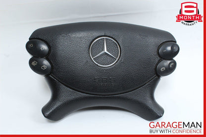 03-12 Mercedes G550 CLK500 E350 SL500 Steering Wheel Airbag Air Bag Black