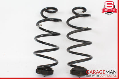 15-24 Porsche Macan 95B Rear Left & Right Shock Absorber Coil Spring Set OEM