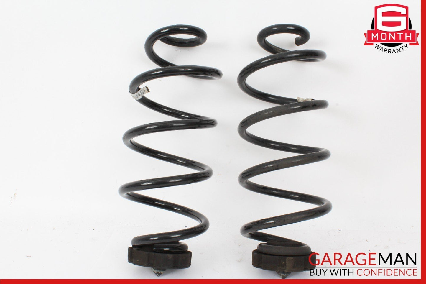 15-24 Porsche Macan 95B Rear Left & Right Shock Absorber Coil Spring Set OEM