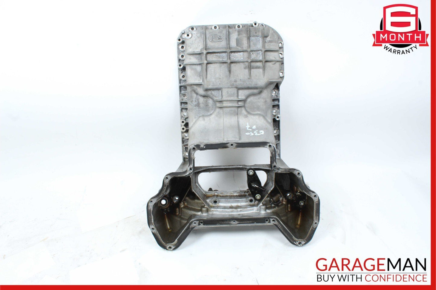 05-11 Mercedes W211 E350 C350 Engine Upper Oil Sump Baffle Pan 2720142102 OEM