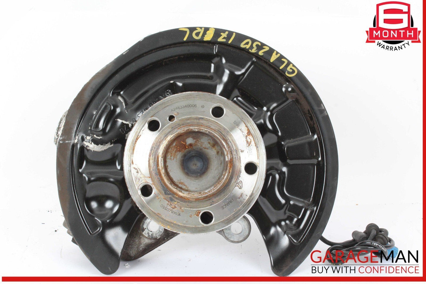 14-20 Mercedes X156 GLA250 Rear Left Side Spindle Knuckle Hub Bearing OEM