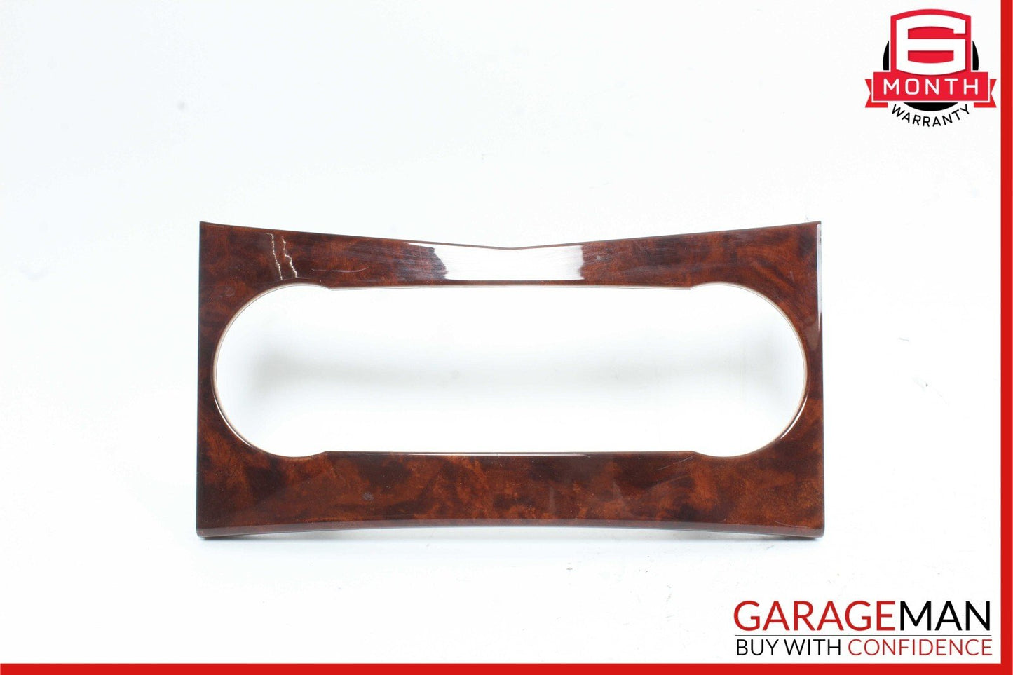 08-14 Mercedes W204 C280 C300 AC A/C Climate Control Switch Trim Bezel Wood