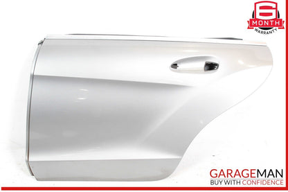 12-18 Mercedes W218 CLS550 Rear Left Driver Side Exterior Door Shell OEM