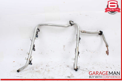 98-05 Mercedes W163 ML320 Fuel Injector Rail w/ Fuel Injectors 1120700595 OEM