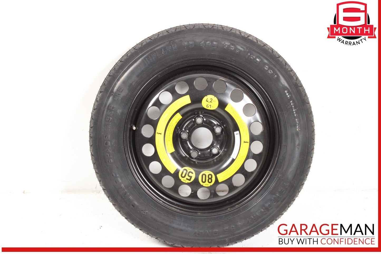 07-20 Mercedes X164 GL450 ML550 Emergency Spare Tire Wheel Donut Rim 18" 18 OEM