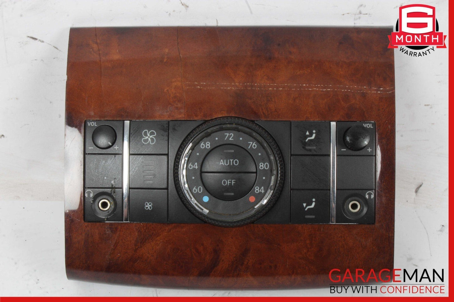06-09 Mercedes W251 R500 Rear Center Console A/C AC Heater Switch Panel Assy
