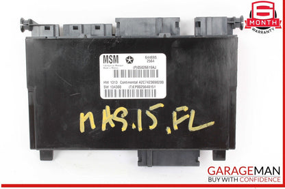 14-17 Maserati Ghibli Front Left Driver Side Seat Control Controller Module Unit