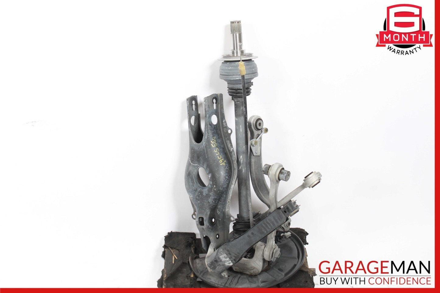 12-18 Mercedes W218 CLS550 Rear Left Spindle Knuckle Hub Drive Axle Shaft Assy