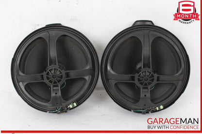08-18 Mercedes W204 C250 C300 Rear Door Audio Speaker Logic 7 Set of 2 OEM