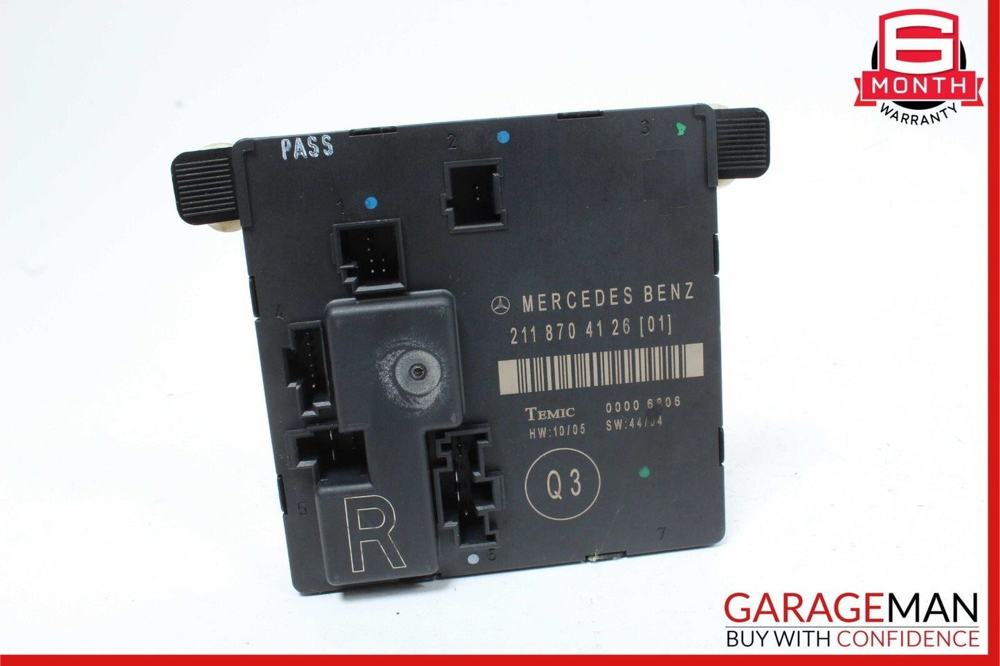 03-09 Mercedes W211 E550 E320 E350 Rear Right Side Door Control Module Unit OEM