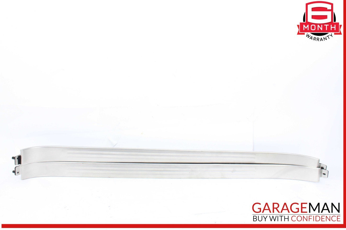 03-12 Bentley Continental GTC Front Left & Front Right Side Door Step Sill OEM