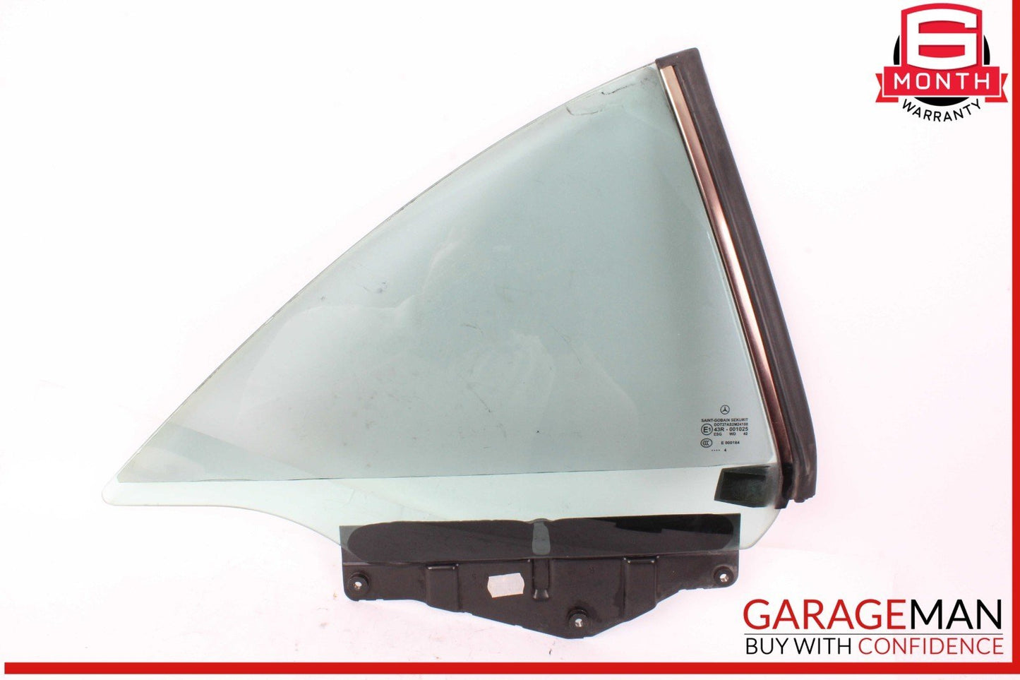 03-12 Mercedes R230 SL500 SL55 AMG Rear Right Side Quarter Window Glass OEM