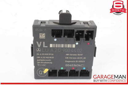 08-18 Mercedes W204 C250 E350 E400 Front Left Side Door Control Module Unit OEM