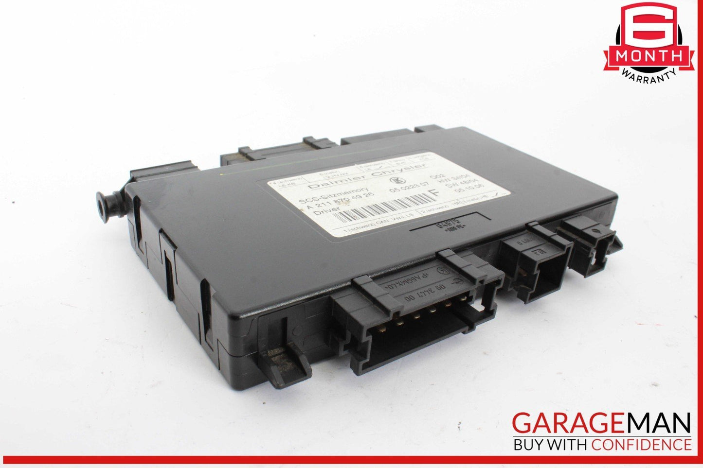 03-12 Mercedes X164 GL450 4MATIC Front Left Driver Side Seat Control Module OEM